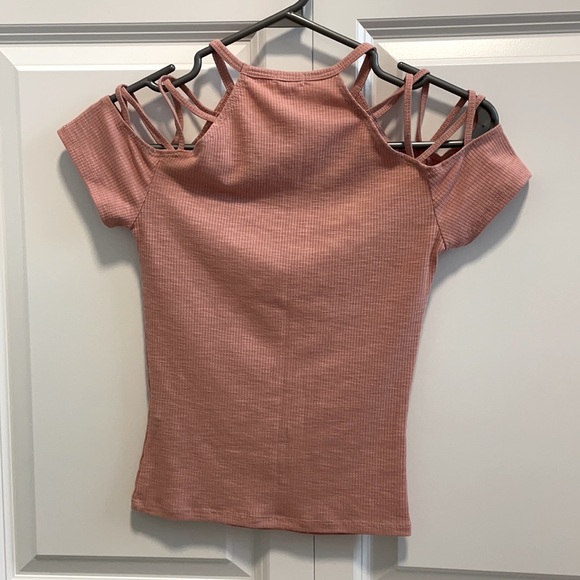 Garage off the shoulder tee - Picture 2 of 2